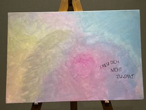 Abstract Canvas Painting