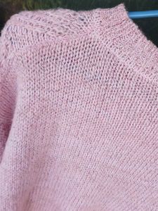 PINK WOOLEN SWEATER Medium Size...