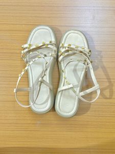 Studded Flat Sandals