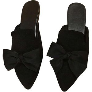 Black Bow Flats/ Mules