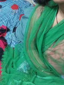 Green Lace Trim Fabric by 1 get one free