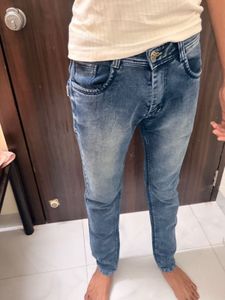 Men's Blue Wash Denim Jeans