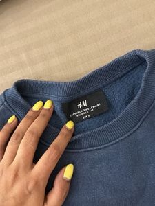Blue Crewneck Sweatshirt