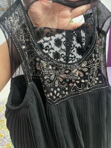 Combo Tops- Kalamkari Top And Black Partywear