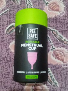 Pee Safe Menstrual Cup❤