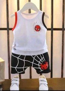 Spiderman Tank Top and Shorts Set