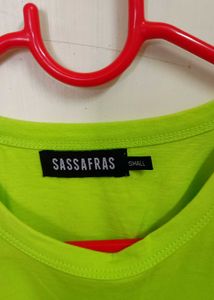 Lime Green Graphic T-Shirt