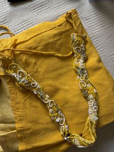 beautiful dress with handwork