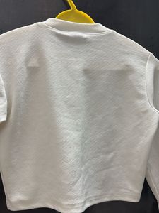 White Long Sleeve Top