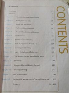 Science Textbook for Class X