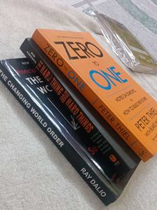 3 Business Books: Zero to One, The Changing World
