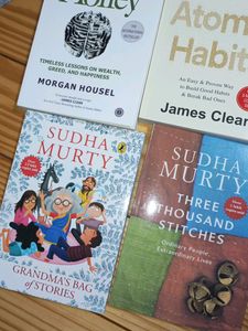 4 International Bestseller Books Set