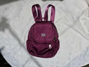 Chic Purple Mini Backpack
