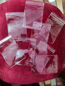 Transparent Zip Lock Plastic Pouches