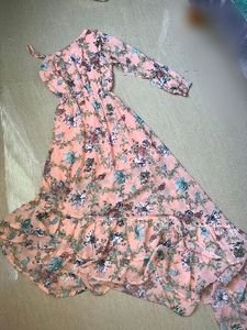 Chic Floral Print Maxi Dress