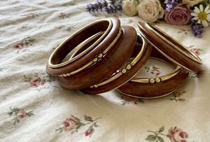 Vintage Wooden Bangles