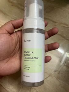 sealed iUNIK Centella Bubble Cleansing Foam
