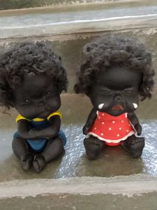 Vintage African Dolls Set