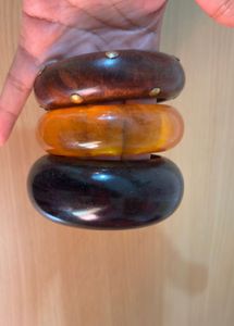 Vintage y2k Chunky Bangle Set