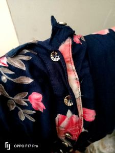 Chic Floral Print Button-Up Top✨💗💫