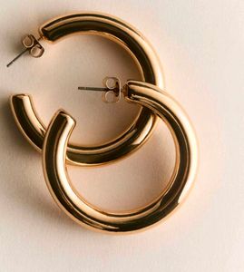 H&amp;M New Gold Hoop Earrings