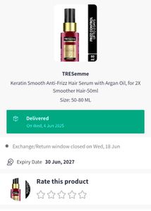 TRESemme shampoo 1L+ conditioner 190ml+ serum50ml