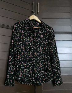 Marks &amp; Spencer Chic Floral Print Button-Up Shirt