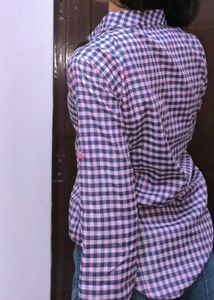 Pink Checkered Shirt