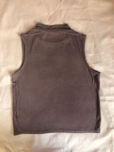 NUON westside Brown Sleeveless Top