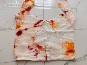 Vibrant Tie-Dye Lehenga Choli Set
