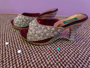 New Bridal Embellished Party Heels