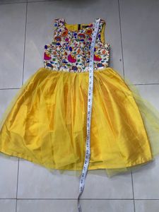 Yellow  Frock (Offer Till 17 OCT)