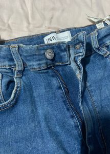 Zara Blue Denim Jeans