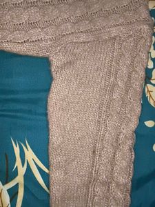 beutiful pink knitted sweater