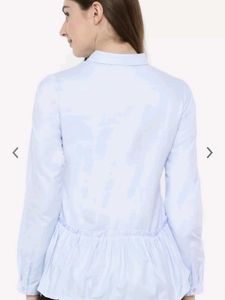 Park Avenue Blue Formal Shirt