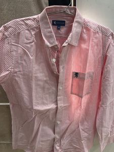 Men's Pink Striped Shirt