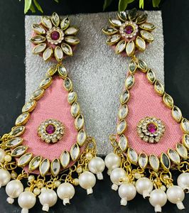 Fancy Party Wear Long Size Earrings