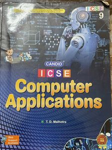 ICSE Class 9 Computer Applications Book