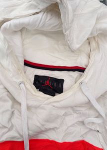 Jordan White Hoodie