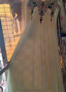 Full Gaon  Neck Design With Pant And Dupatta