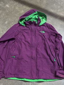 The North Face Purple & Green Jacket