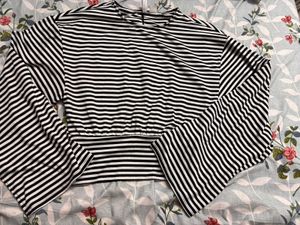 Chic Striped H&M Top
