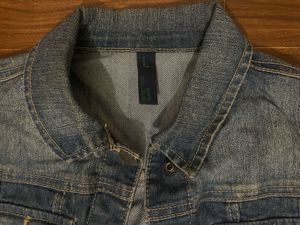 Benetton Jeans Vintage Fitted Denim Jacket