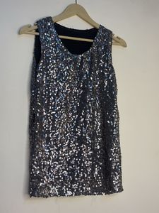Sparkly Sequin Sleeveless Top