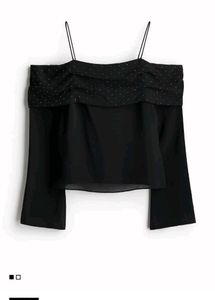 Chic Black Polka Dot Dress