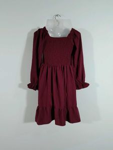 Maroon Dress For Women's