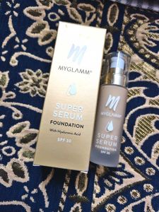 MyGlamm Super Serum Foundation - 302W Wheat, 33 G