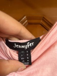 pink beautiful top with lining inside