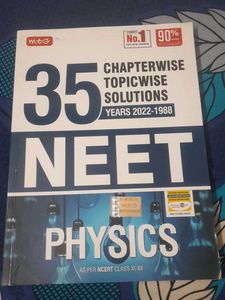 MTG 35 Years Physics NEET Solutions Book