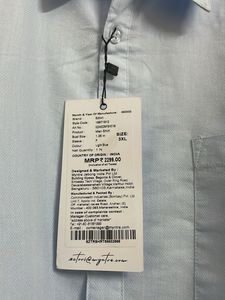 Men's Light Blue Long Sleeve Shirt
